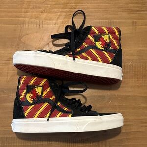 Vans Kids High-Top Sneakers Harry Potter Gryffindor Shoes